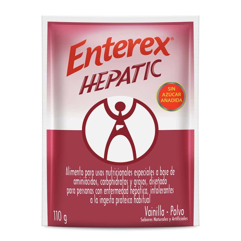 Enterex Hepatic suplemento nutricional para soporte hepático y nutrición especializada