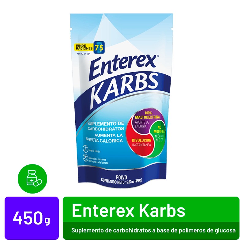 Enterex Karbs polvo– 450 g.