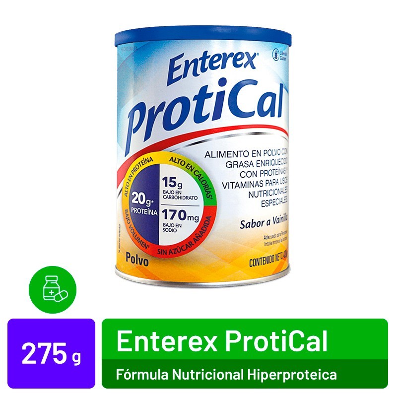 Enterex ProtiCal Polvo- Lata de 420g.