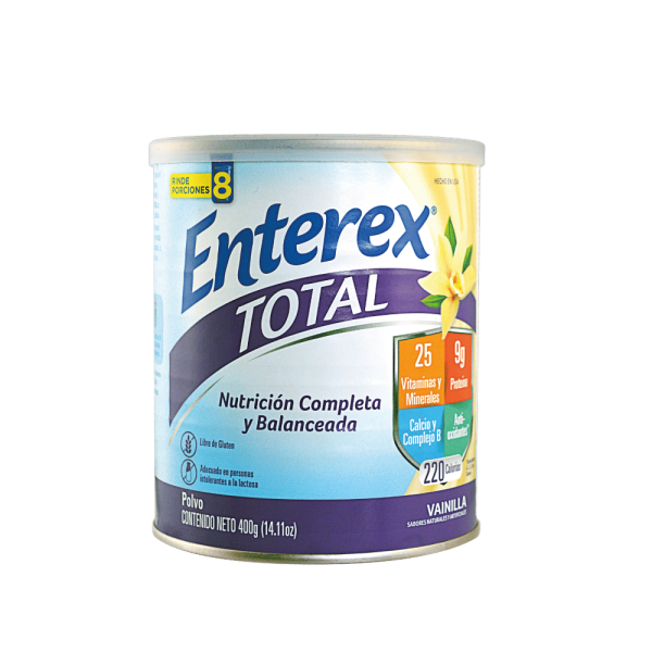 Enterex®-TOTAL-Polvo Envase-de-400-g-suplemento-nutricional-alimentacion-balanceada