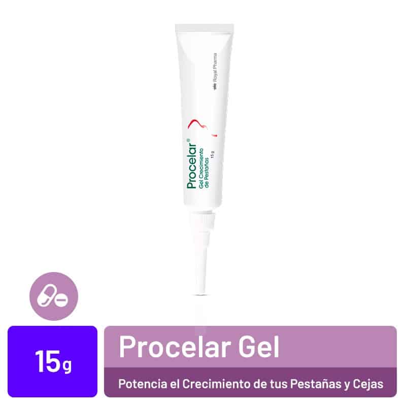 Procelar Gel: Potencia el Crecimiento de tus Pestañas y Cejas.