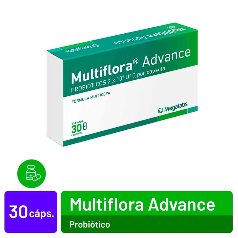 MULTIFLORA Advance x 30: Equilibra tu Bienestar desde el Interior