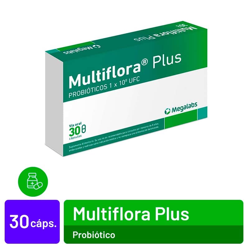 Multiflora Plus x 30 cápsulas.