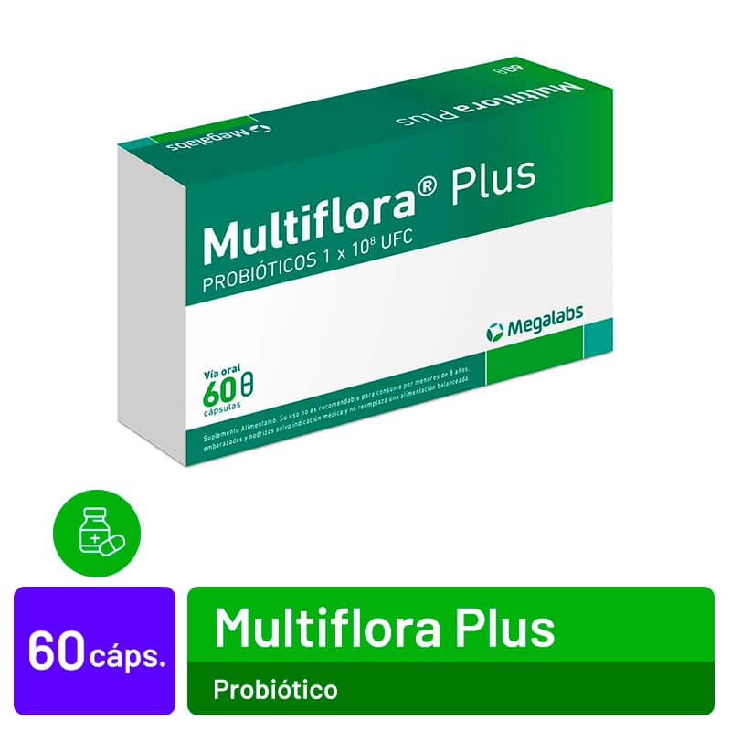 Multiflora Plus x 60 cápsulas.