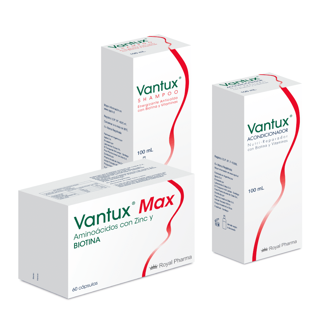 Pack Vantux Shampoo + Vantux Acondicionador + max – Megaplace