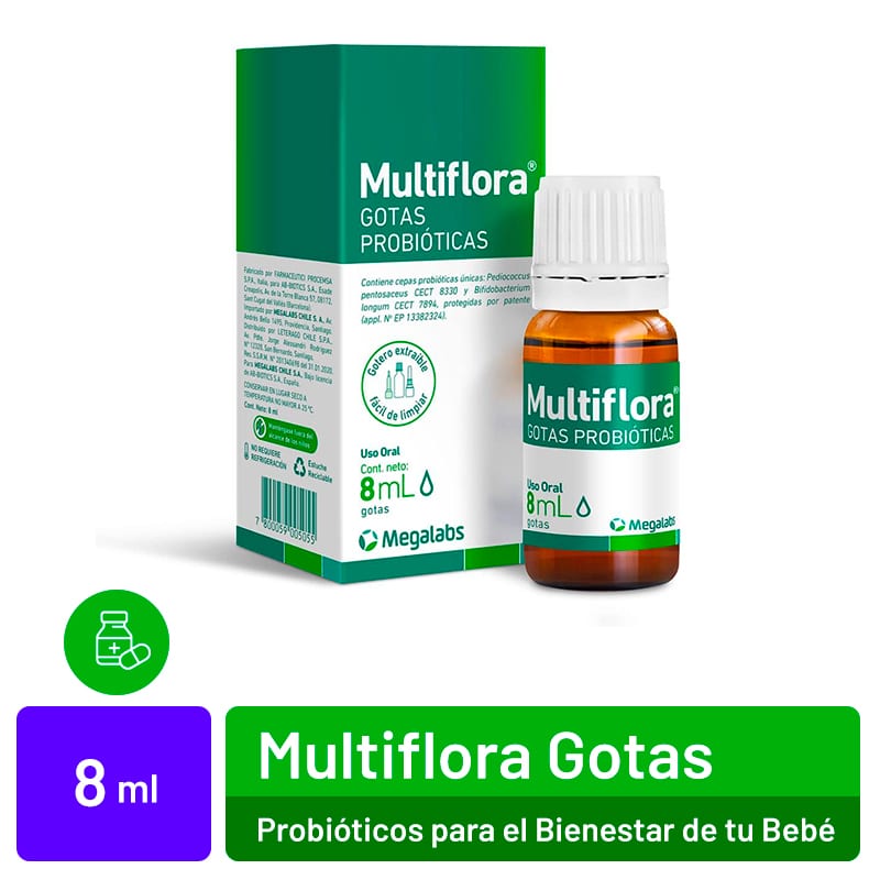 Multiflora Gotas para Bebé: Probióticos Esenciales para el Bienestar de tu Bebé