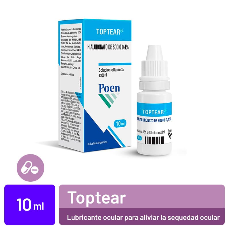 Toptear Solución Oftálmica