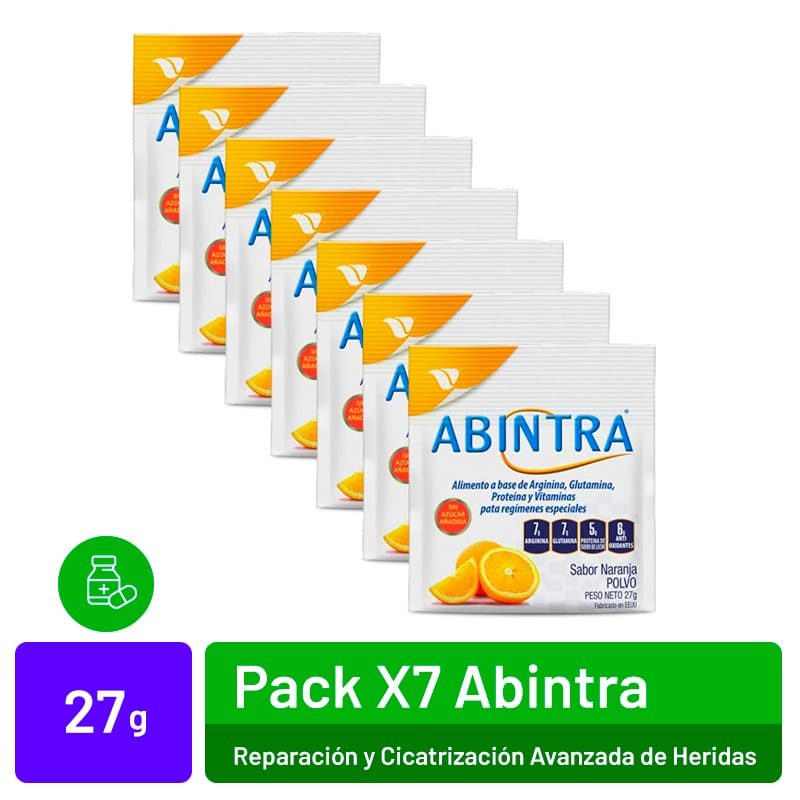 Pack X7 Abintra: Reparación y Cicatrización Avanzada de Heridas