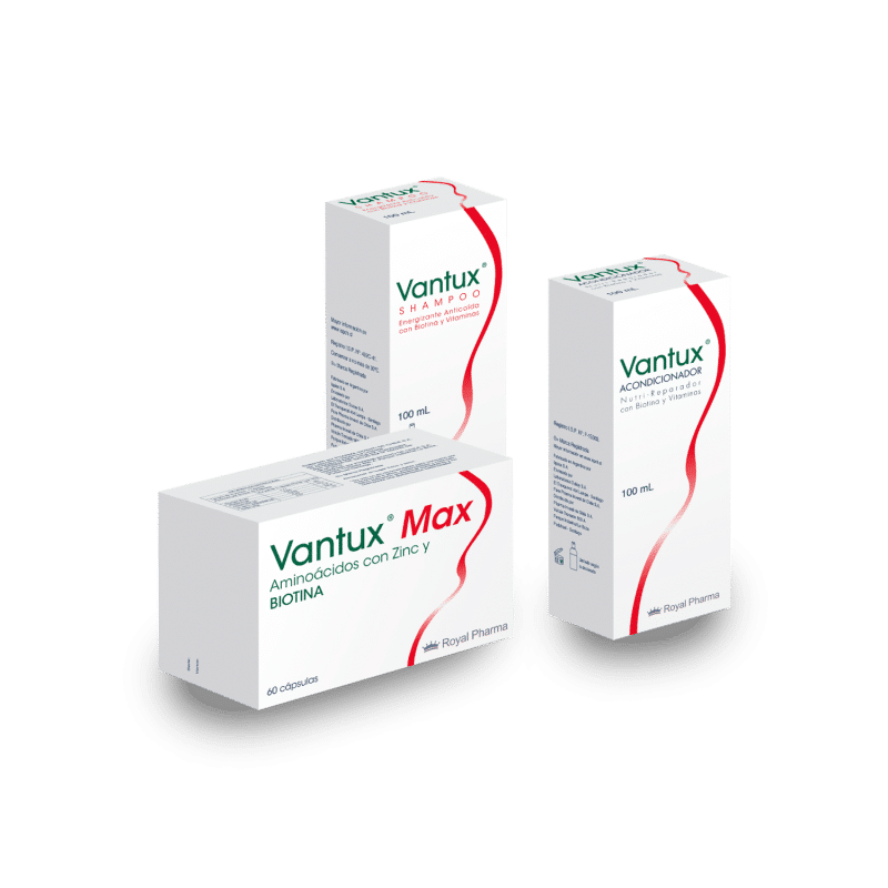 Pack Vantux Max, Shampoo y Acondicionador: Máxima Fortaleza y Vitalidad