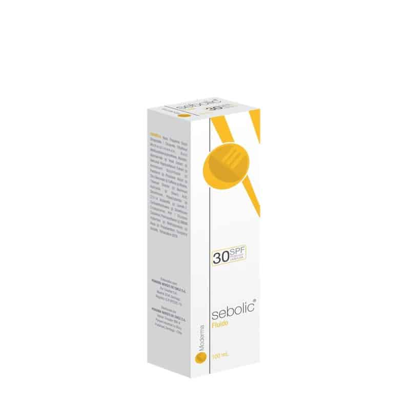 Sebolic 30 SPF Fluido Protector Solar para piel grasa con protección UVA y UVB