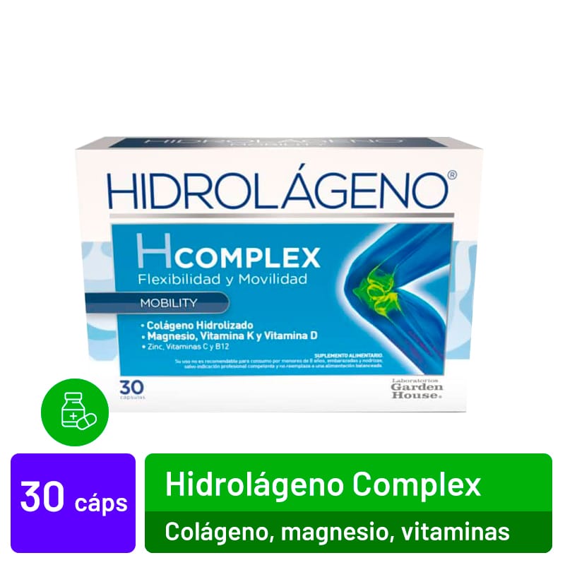 Hidrolágeno Complex 30 cápsulas