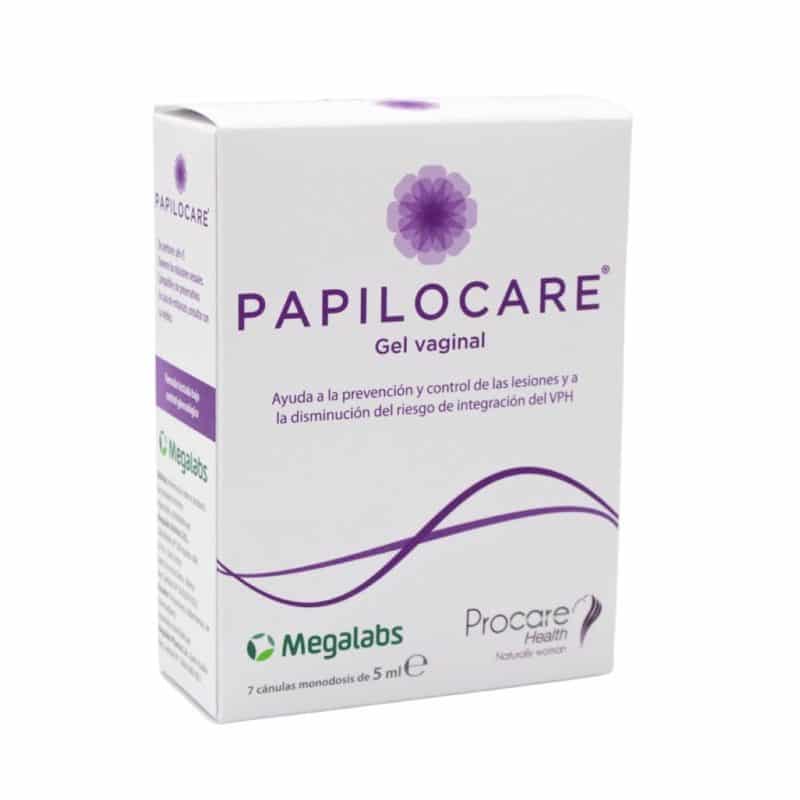 Gel vaginal Papilocare para prevención y reparación de lesiones por VPH con Coriolus versicolor y ácido hialurónico